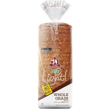 How Healthy is Aunt Millie's Lite Whole Grain Vegan Bread?