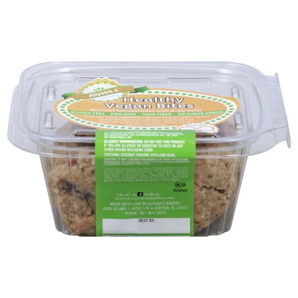 How healthy is Alyssas Bakery Alyssas Vegan Bites?