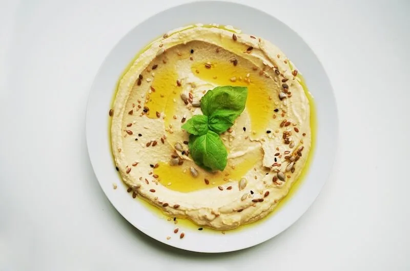 hummus de hierbabuena