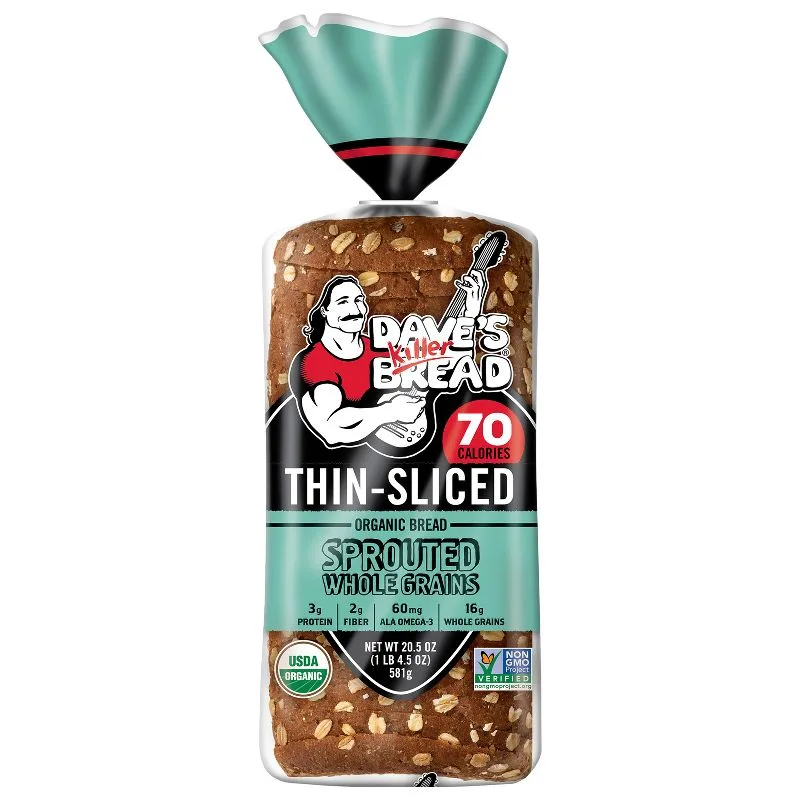 Is Dave's Killer Bread Sprouted Whole Grains Thin Sliced Bread Healthy?