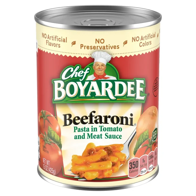 Chef Boyardee Beefaroni: A Convenience Food with Caution for Health-Conscious Eaters