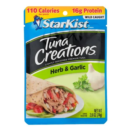 Unmasking the Ultra-Processed: A Look at StarKist Tuna Creations Herb & Garlic Pouch
