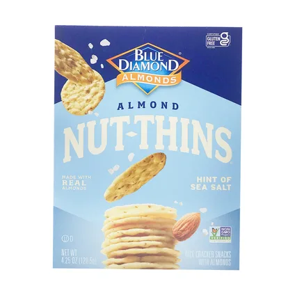Is Blue Diamond Nut Thins Hint Of Sea Salt Healthy?