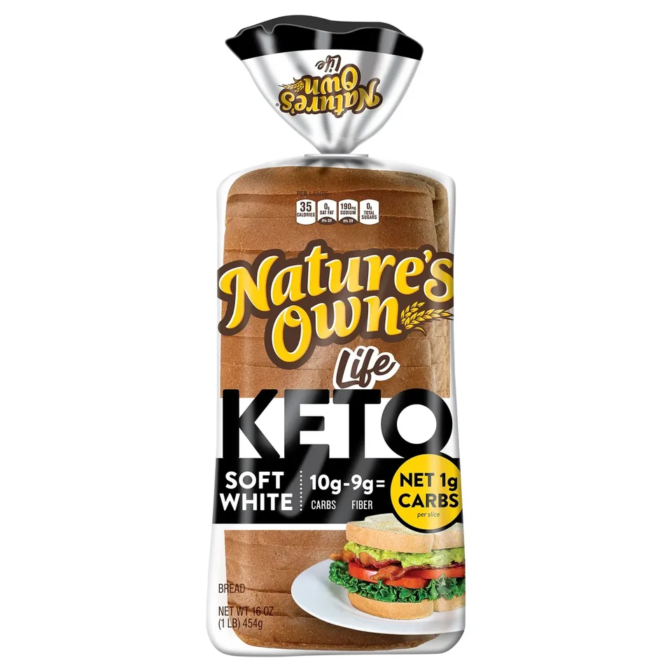 How healthy is Nature's Own Soft White Keto Bread?