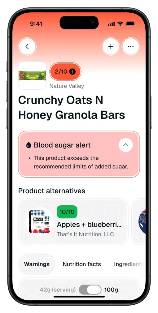 GoCoCo product scanner