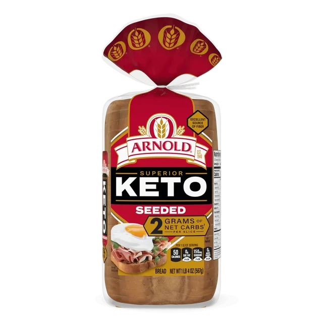 Arnold Superior Seeded Keto Bread Loaf 20 oz