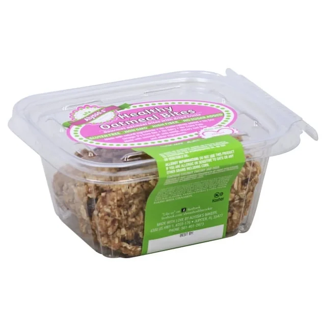 Alyssas Bakery Alyssas Oatmeal Bites 6 oz